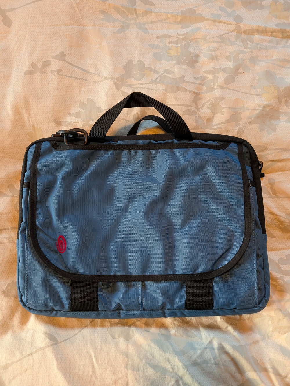 Timbuk2 Slate Blue Laptop Messenger Bag with Black Trim